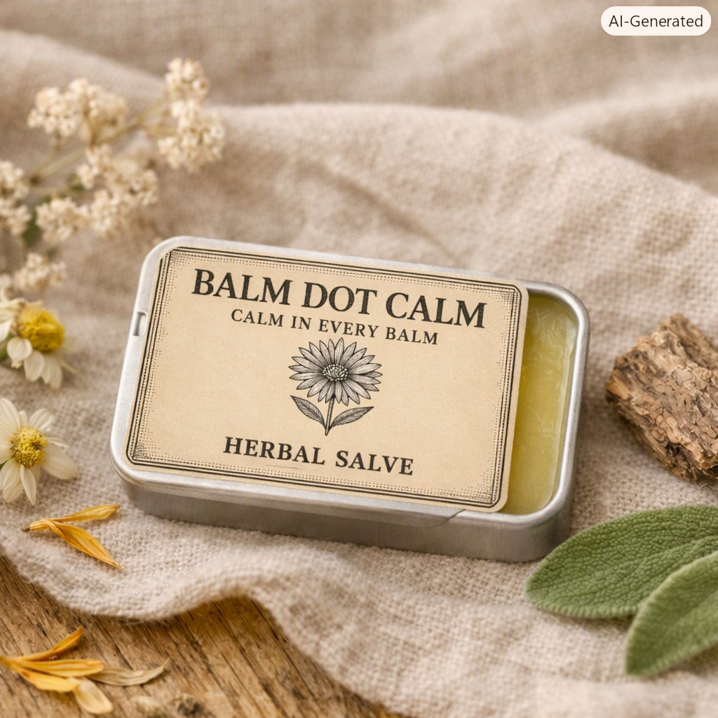 Balm Dot Calm's 1 oz. Tiny Tin